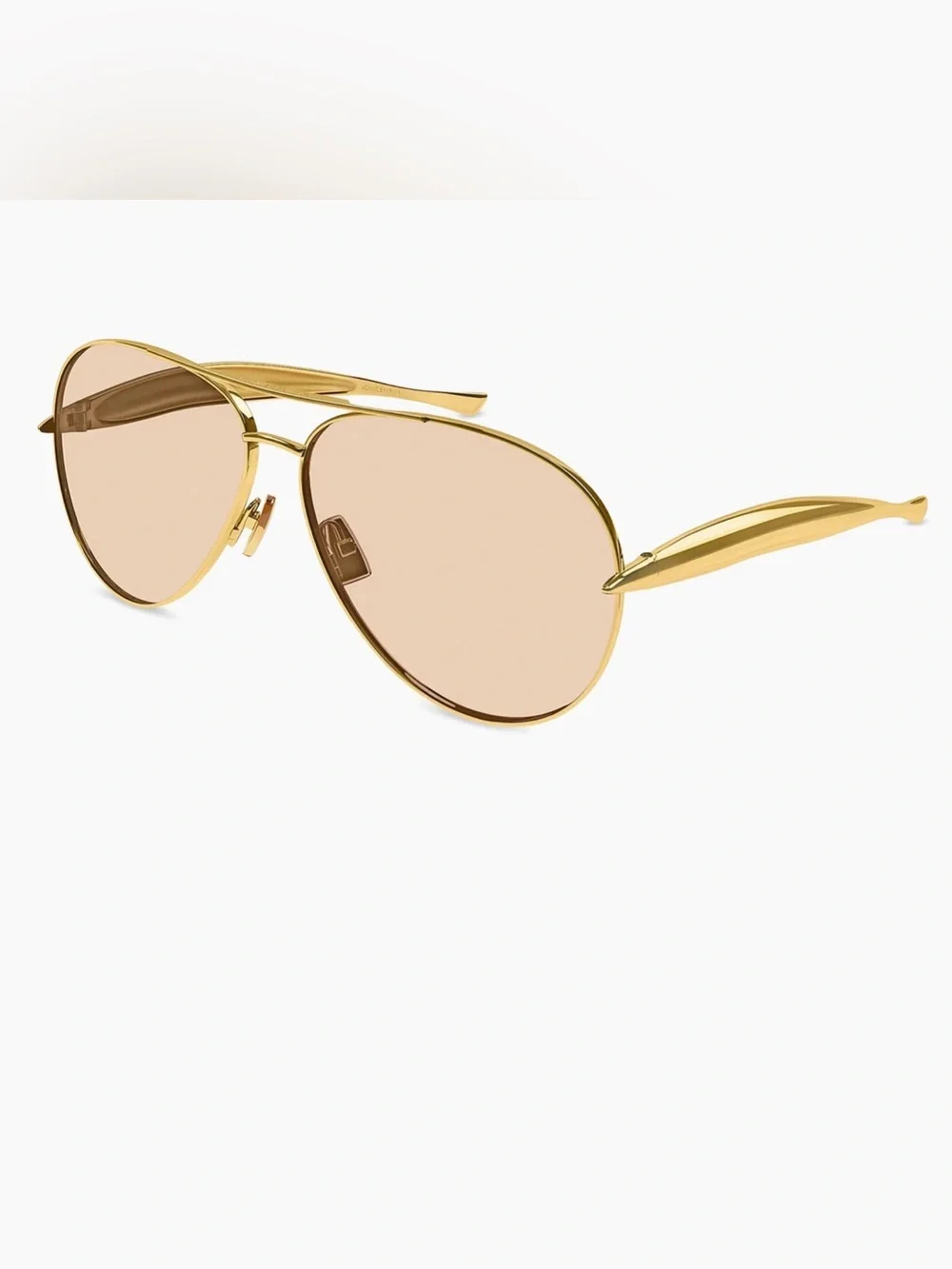 Bottega Veneta Sardine 64MM Pilot Sunglasses